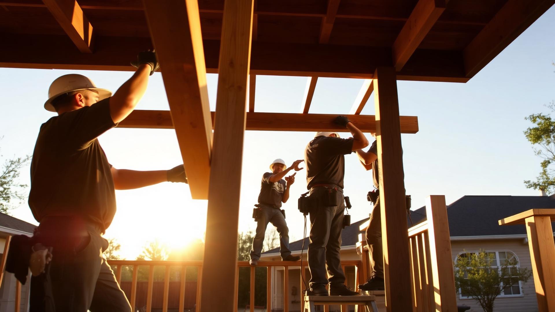 Deck Installation in Schertz, TX